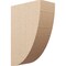 Ekena Millwork 12"W x 24"D x 36"H Classic Durham Rough Cedar Woodgrain TimberThane Corbel, Primed Tan CORUR12X24X36DURRCPR - alternate 1
